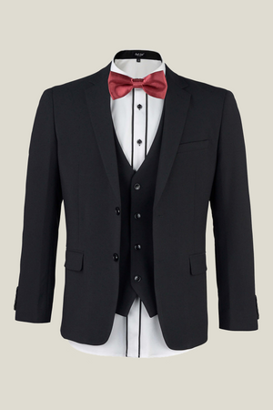 Men's Jet Black Suit