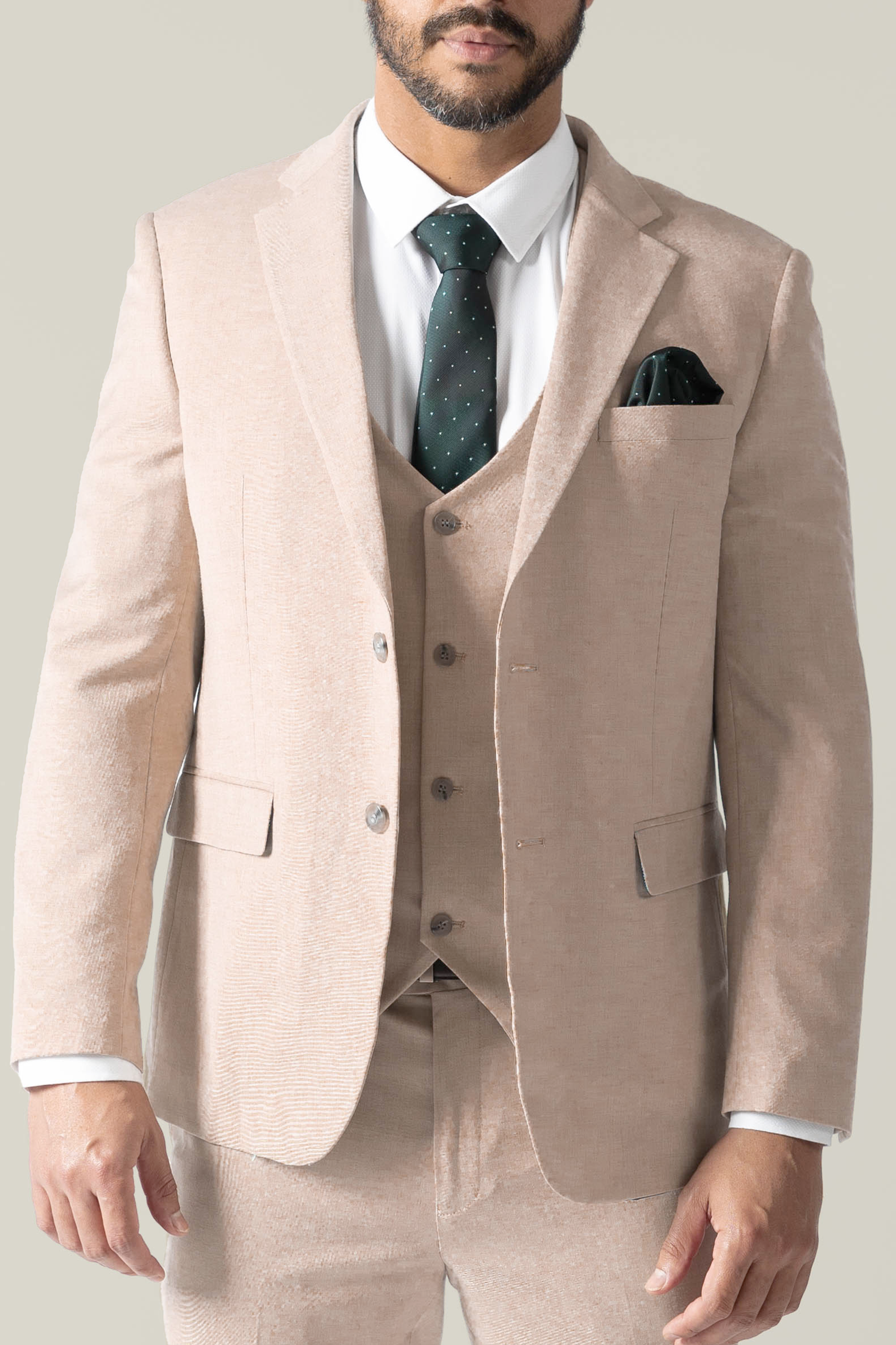 Mens tan suit jacket hot sale
