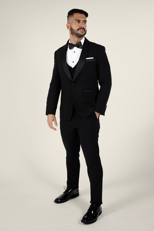 Daniel Men's Black Tuxedo