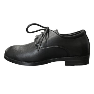 Boys Matte Black Shoes - AK2