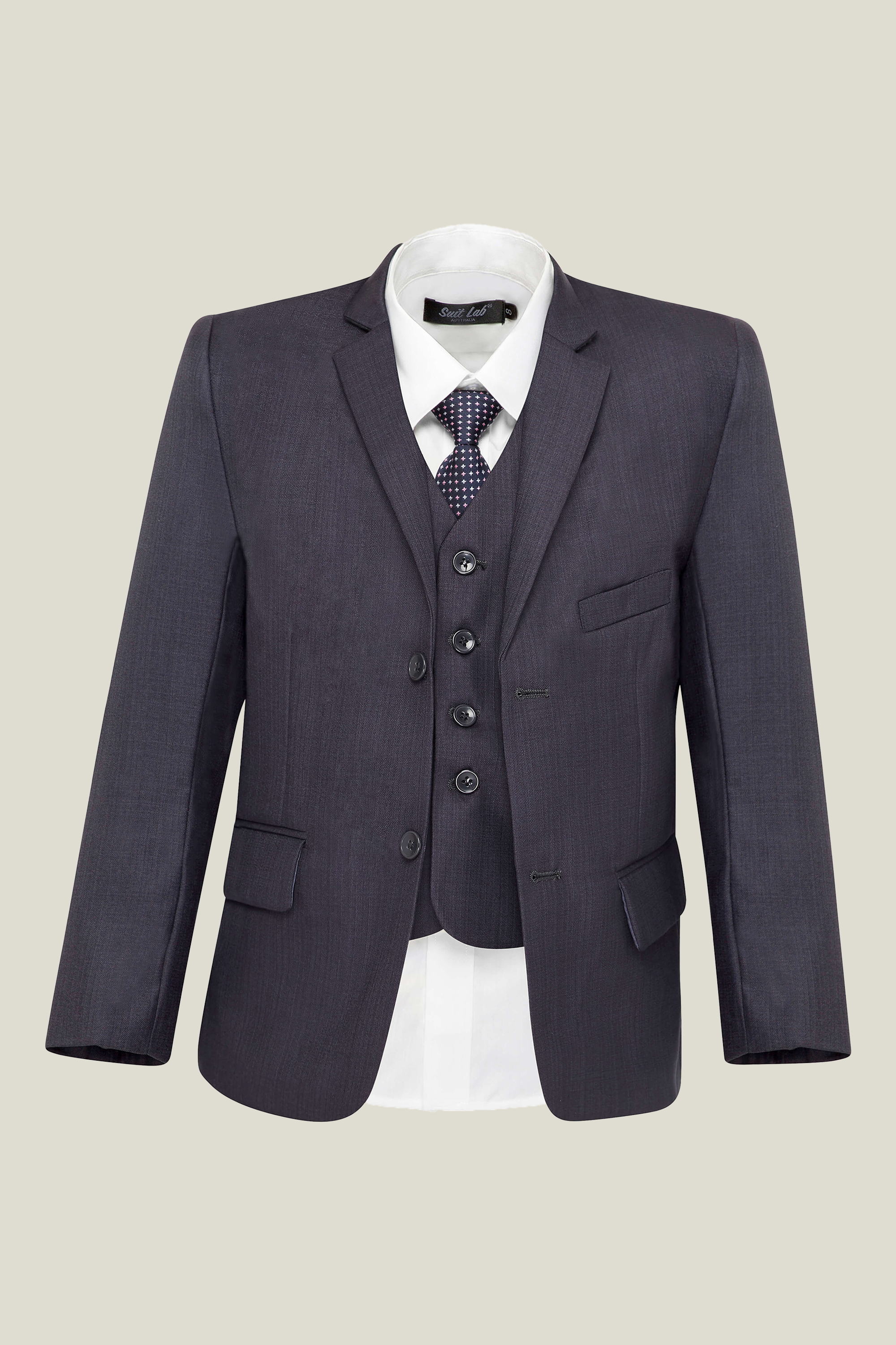 Boys Blue Grey Suits Page Boy Suits Wedding Suits Suit Lab