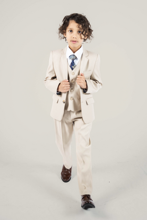Boys' Sahara Beige Suit