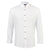 Mens Soft White Textured Shirt with Black Buttons