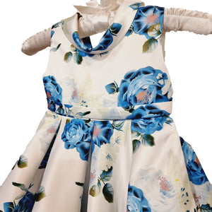 Dixie Floral Dress - Blue
