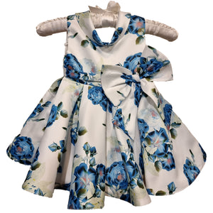 Dixie Floral Dress - Blue