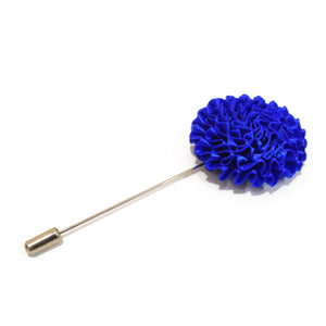 Bloom Lapel Pin - Electric Blue