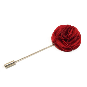 Blossom Lapel Pin - Red