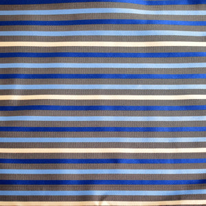 Mens Neck Tie - Blue Multi Stripes