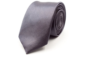 Men Ties - Charcoal Grey