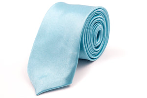Men Skinny Tie - Teal