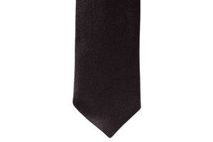 Men Skinny Ties - Black