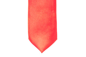 Men Skinny Ties - Red