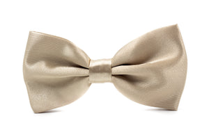 Mens Bow Tie - Champagne