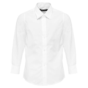 Boys White Formal Shirt - Suit Lab