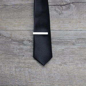 Tie Bar - Mini Silver Tie Bar - Suit Lab
