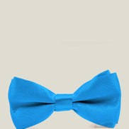 Boys' Bow Tie - Aqua Blue