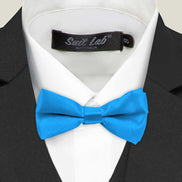 Boys' Bow Tie - Aqua Blue