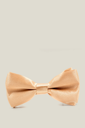 Boys Bow Tie - Beige Gold