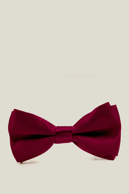 Boys' Bow Tie - Burgundy