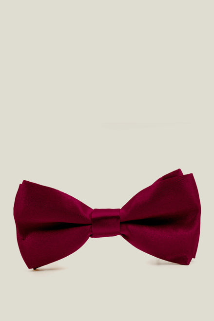 Boys' Bow Tie - Burgundy