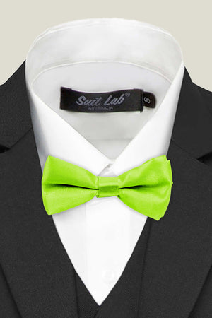 Boys Bow Tie - Chaos Green