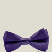 Boys' Bow Tie - Eggplant Purple