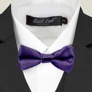 Boys' Bow Tie - Eggplant Purple