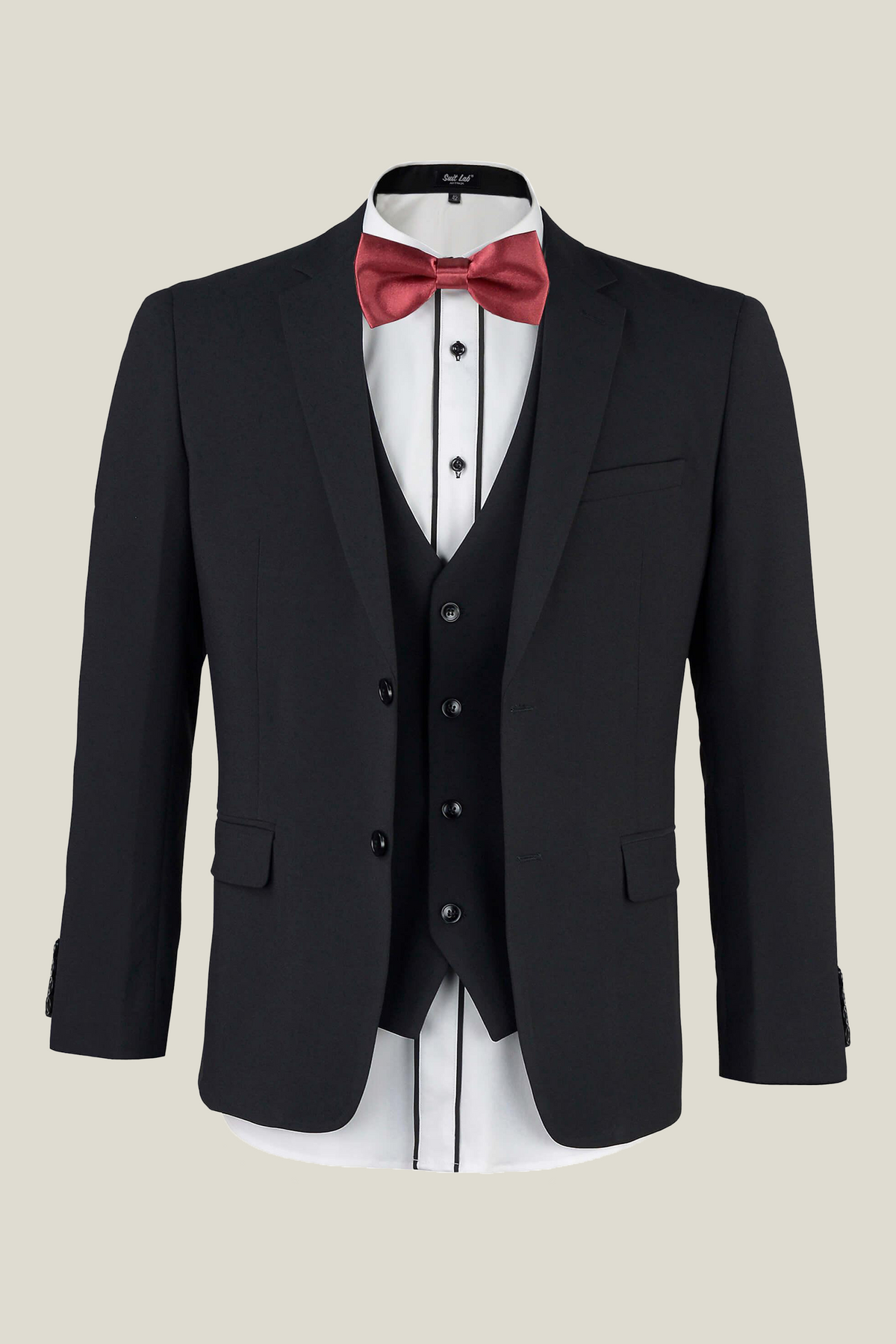 Men's Jet Black Suit
