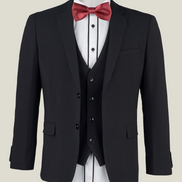 Men's Jet Black Suit Jacket