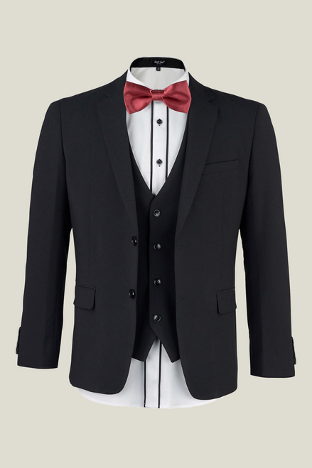 Men's Jet Black Suit Jacket
