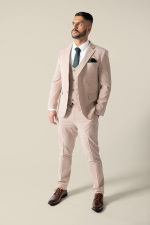 Mens Tan Suit