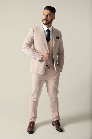 Mens Tan Suit