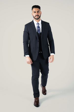 Mens Charcoal Grey Suit