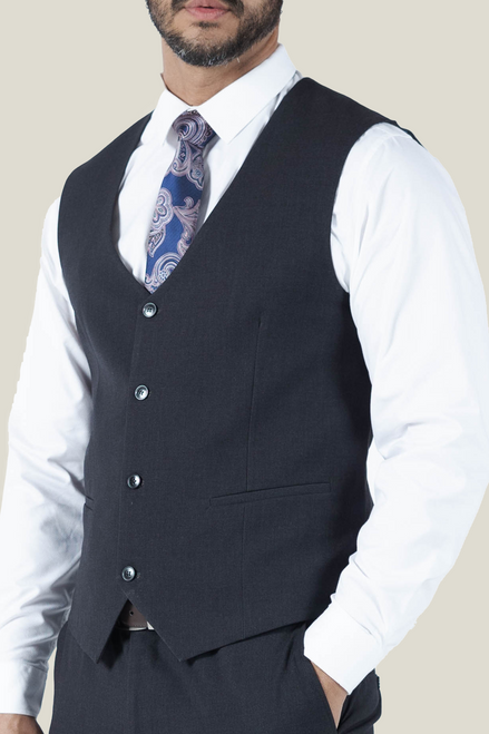 Men's Graphite Grey Vest