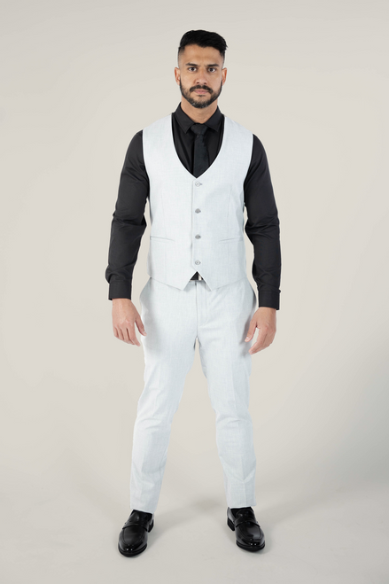 Men's Cloud Grey Vest