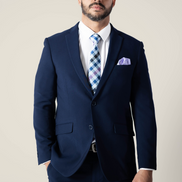Men's Midnight Dark Navy Suit