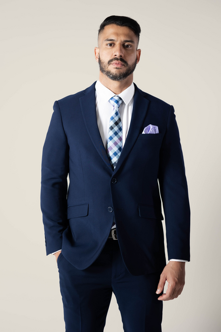 Men's Midnight Dark Navy Suit