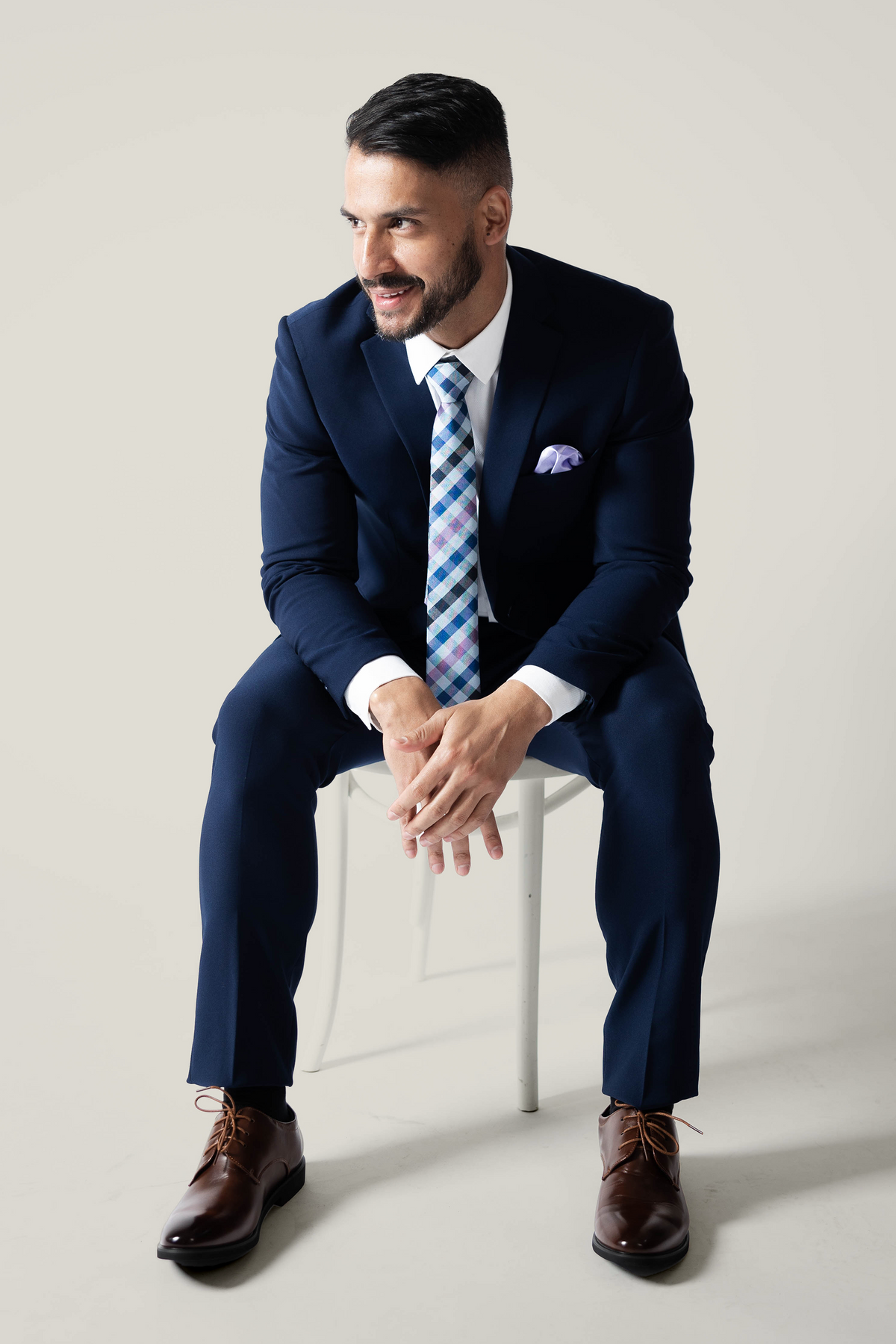 Men's Midnight Dark Navy Suit