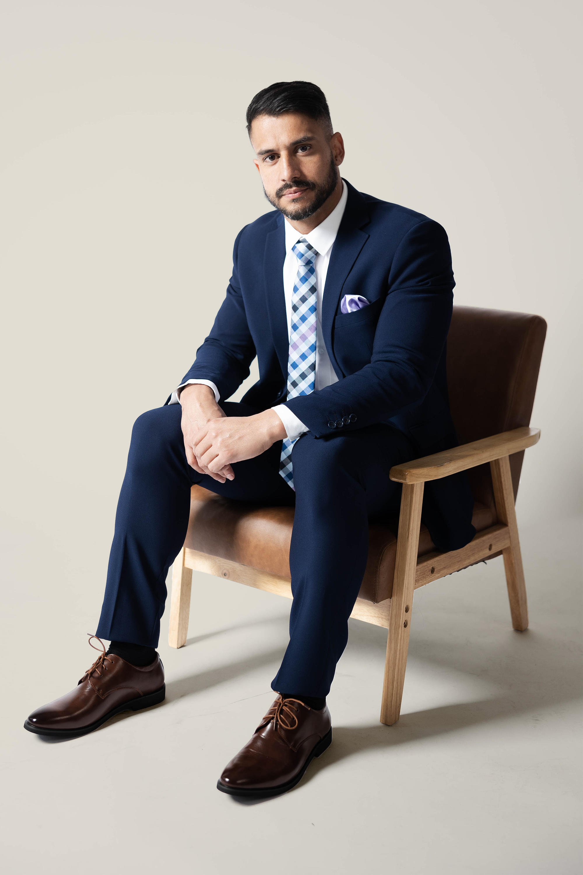 Men's Midnight Dark Navy Suit