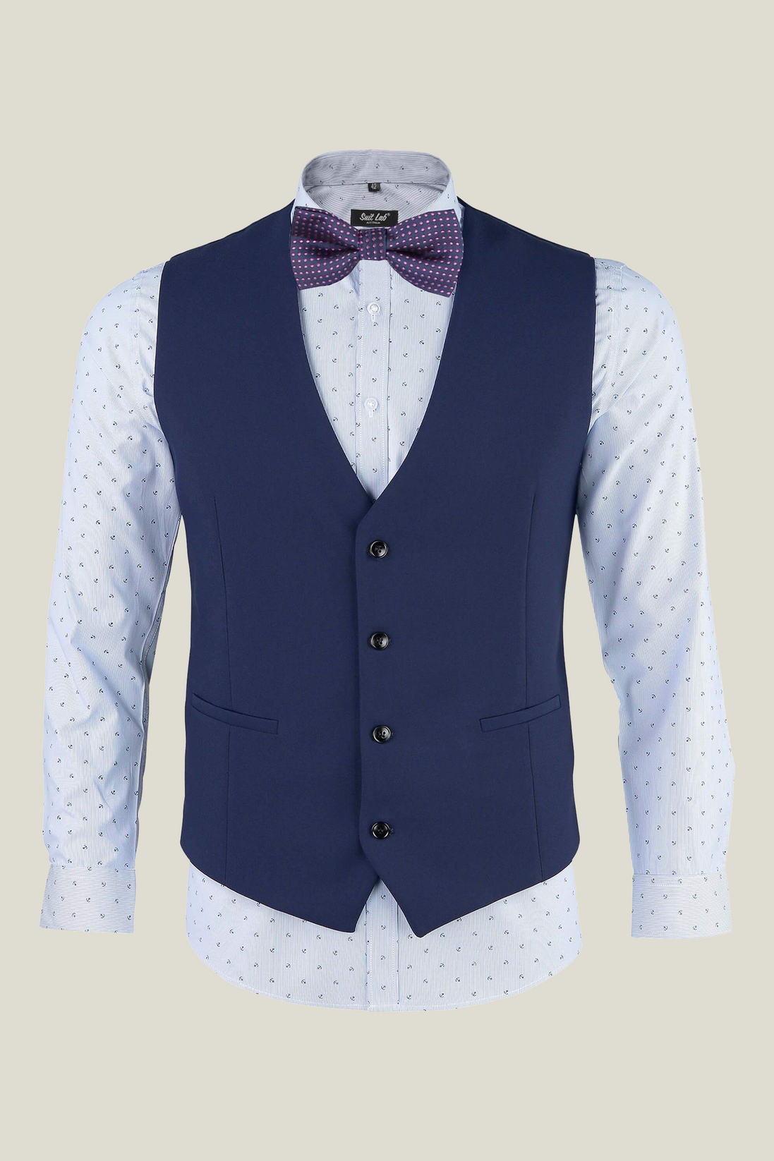 Men's Midnight Dark Navy Vest