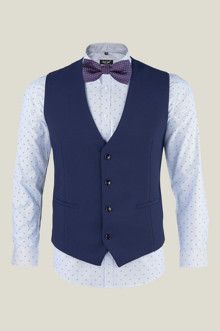Men's Midnight Dark Navy Vest