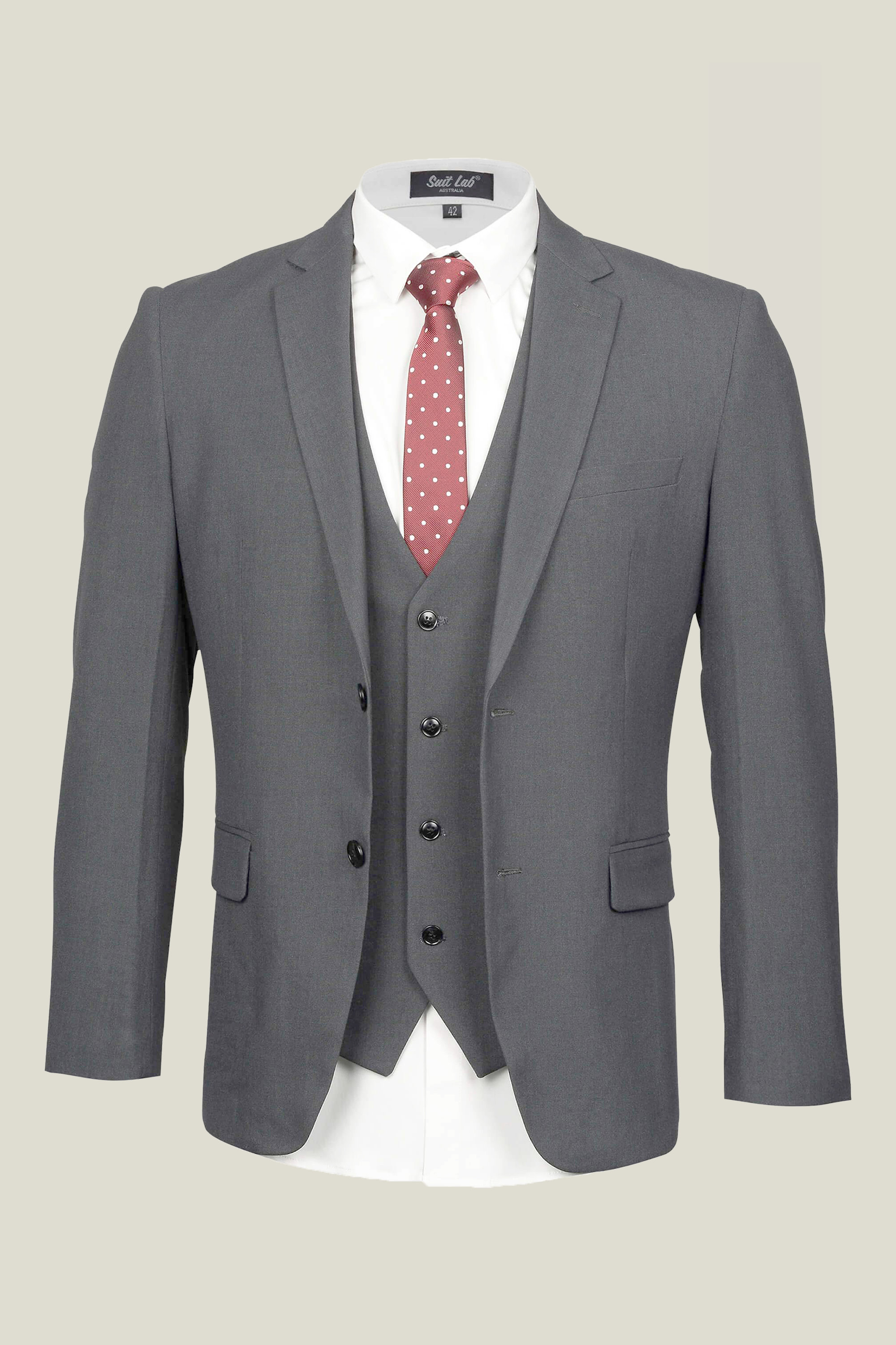 Men's Grey Suit Jacket