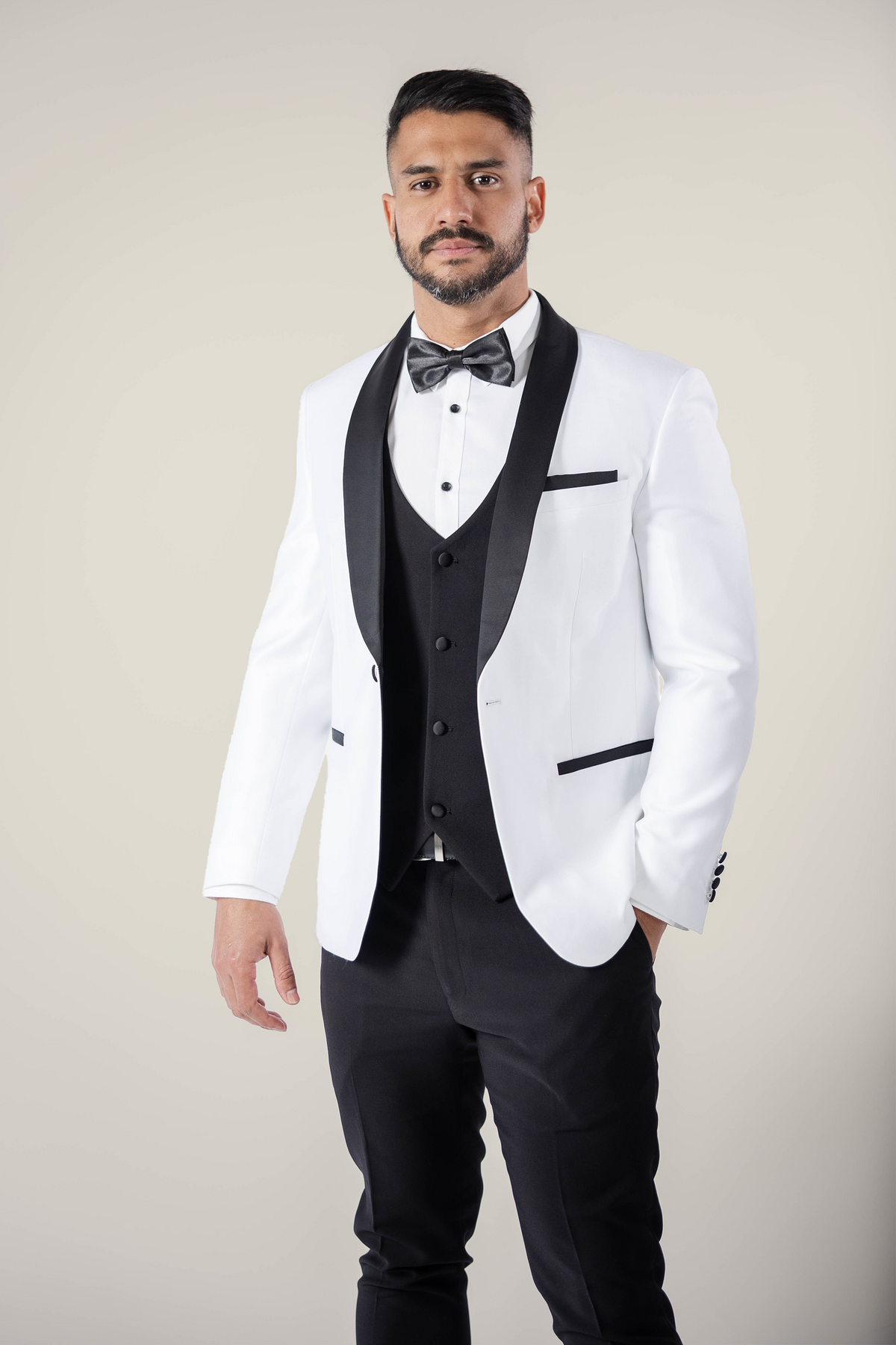 Mens white tuxedo blazer cheap