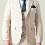 Men's Coastal Beige Suit Jacket