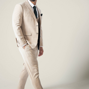 Men's Coastal Beige Suit