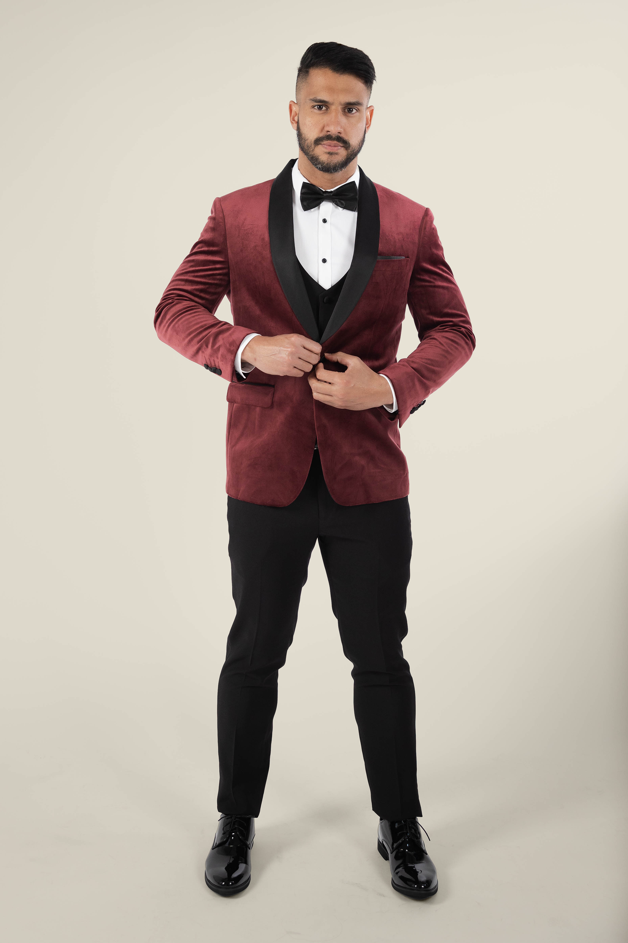 Mens velvet 2025 blazer sale