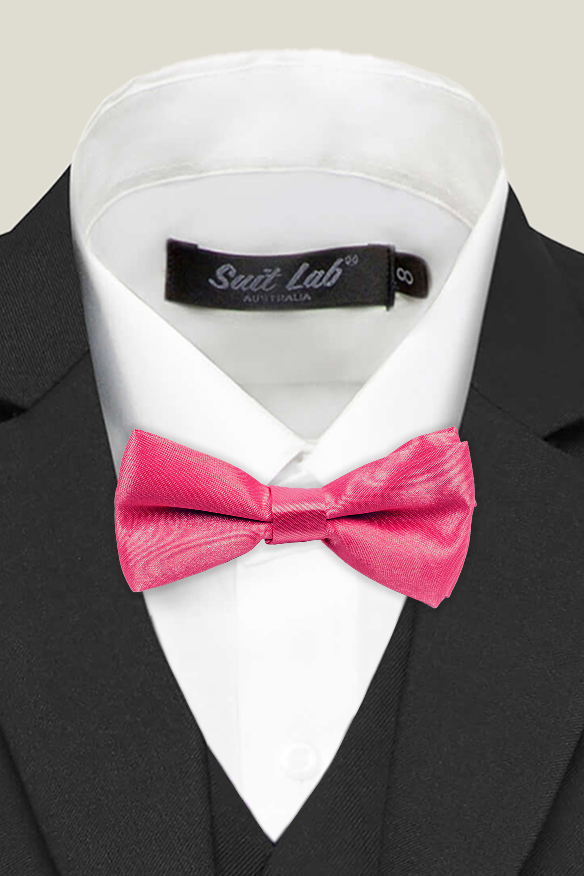 Boys Bow Tie - Hot Pink