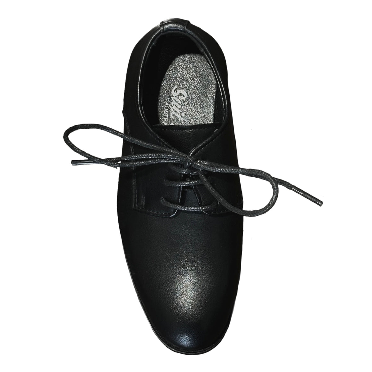 Boys Matte Black Shoes - AK2