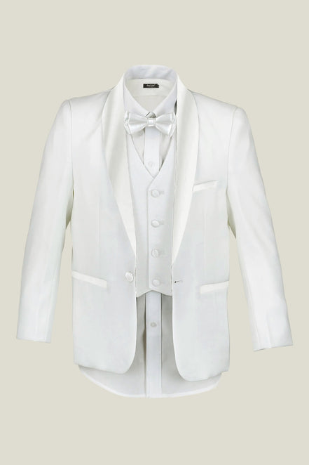Boys' Arctic White Tuxedo