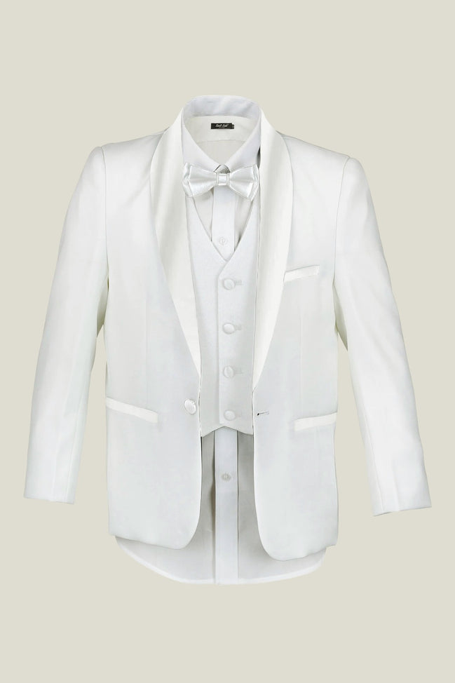 Boys' Arctic White Tuxedo